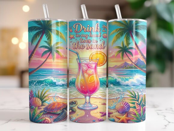Beach Cocktail Quote 20oz Tumbler Wrap Review