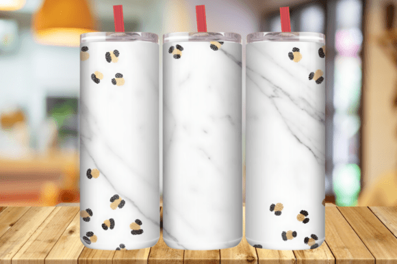 Black Gold Leopard Marble Tumbler Wrap Review