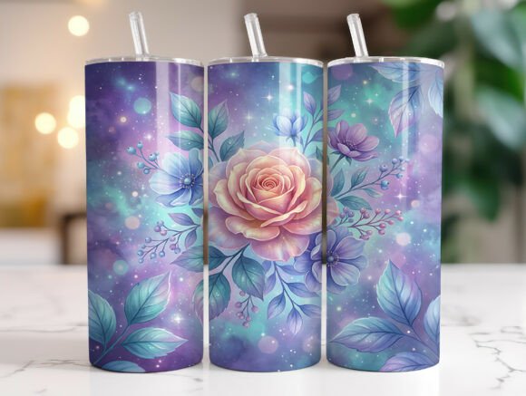 Dreamy Pastel Rose Cosmic Garden Tumbler Review