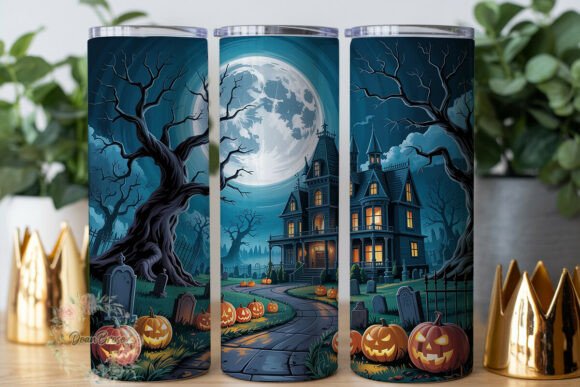 Haunted Mansion Moonlit Night Tumbler Design Review