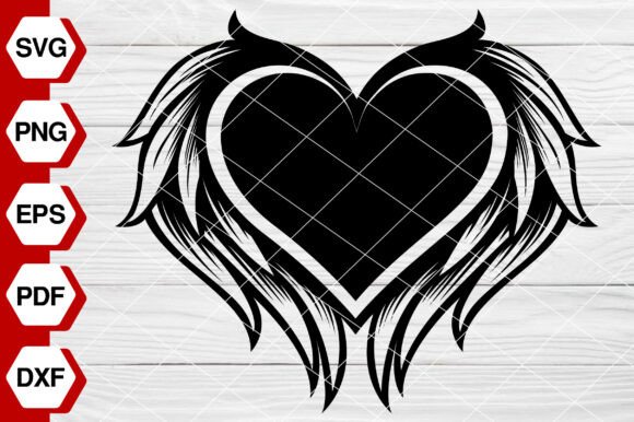 Heart with Angel Wings SVG EP717: A Designer's Field Review