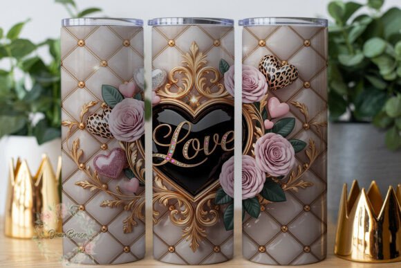 Luxury Love Quilted Roses 20oz Tumbler Review