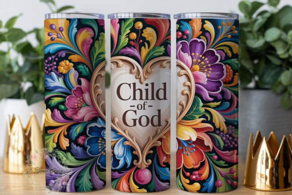 Review: Child of God Floral 20oz Tumbler Wrap for Crafters