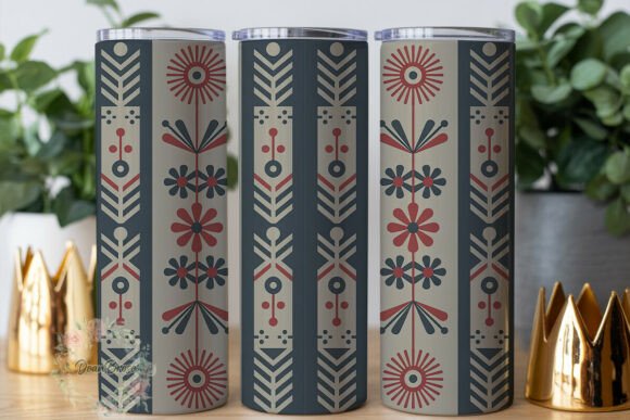 Review: Geometric Tribal Stripe 20oz Tumbler Design
