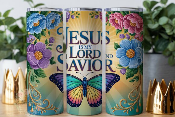 Review: Jesus My Lord Savior 20oz Tumbler Wrap Design