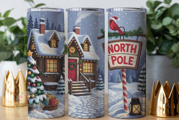 Review: Winter Wonderland Cottage 20oz Tumbler Design