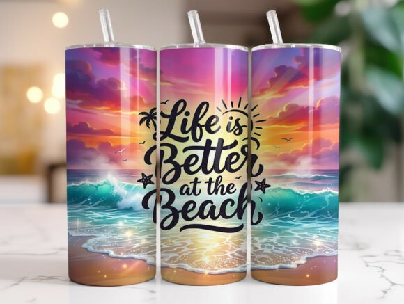 Reviewing Beach Sunset Quote Tumbler Sublimation for Embroidery
