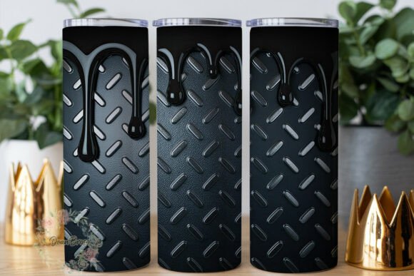 Rugged Diamond Plate Black Drip: A Designer's Review