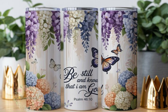 Serene Floral Butterfly 20oz Tumbler Review