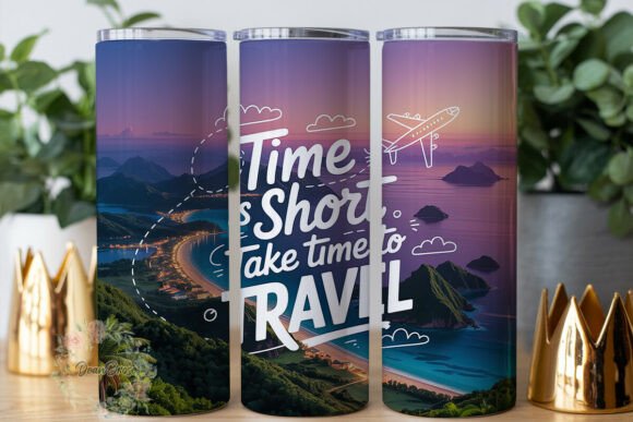 Travel Sunset Island Tumbler Wrap: A Designer's Review